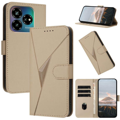 Triangle Pattern Buckle Clasp Leather Phone Case, For ZTE Blade V70, For ZTE Blade V60 Design, For ZTE Blade A75 5G / Nubia Focus, For ZTE Blade A75 4G, For ZTE nubia Z60S Pro, For ZTE Blade A55 / A35, For ZTE Axon 60                                   ...