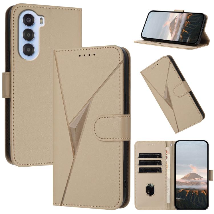 Triangle Pattern Buckle Clasp Leather Phone Case, For ZTE Kantan Sumaho 4 A402ZT, For ZTE Voyage 40, For ZTE Fresh 50, For ZTE Voyage 41 5G, For ZTE Blade A35e 4G, For ZTE Blade A35e Brazil, For ZTE Blade A35e Global, For ZTE nubia Music 2             ...