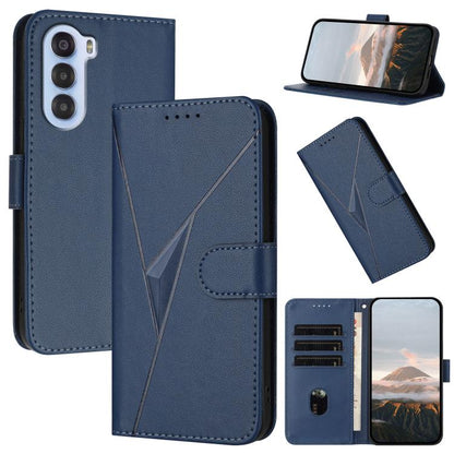 Triangle Pattern Buckle Clasp Leather Phone Case, For ZTE Kantan Sumaho 4 A402ZT, For ZTE Voyage 40, For ZTE Fresh 50, For ZTE Voyage 41 5G, For ZTE Blade A35e 4G, For ZTE Blade A35e Brazil, For ZTE Blade A35e Global, For ZTE nubia Music 2             ...