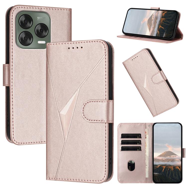 Triangle Pattern Buckle Clasp Leather Phone Case, For ZTE Kantan Sumaho 4 A402ZT, For ZTE Voyage 40, For ZTE Fresh 50, For ZTE Voyage 41 5G, For ZTE Blade A35e 4G, For ZTE Blade A35e Brazil, For ZTE Blade A35e Global, For ZTE nubia Music 2             ...