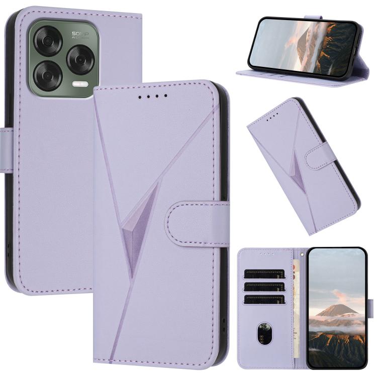 Triangle Pattern Buckle Clasp Leather Phone Case, For ZTE Kantan Sumaho 4 A402ZT, For ZTE Voyage 40, For ZTE Fresh 50, For ZTE Voyage 41 5G, For ZTE Blade A35e 4G, For ZTE Blade A35e Brazil, For ZTE Blade A35e Global, For ZTE nubia Music 2             ...