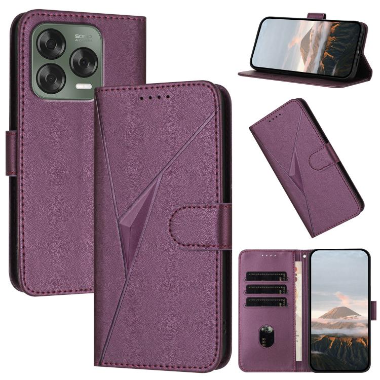 Triangle Pattern Buckle Clasp Leather Phone Case, For ZTE Kantan Sumaho 4 A402ZT, For ZTE Voyage 40, For ZTE Fresh 50, For ZTE Voyage 41 5G, For ZTE Blade A35e 4G, For ZTE Blade A35e Brazil, For ZTE Blade A35e Global, For ZTE nubia Music 2             ...