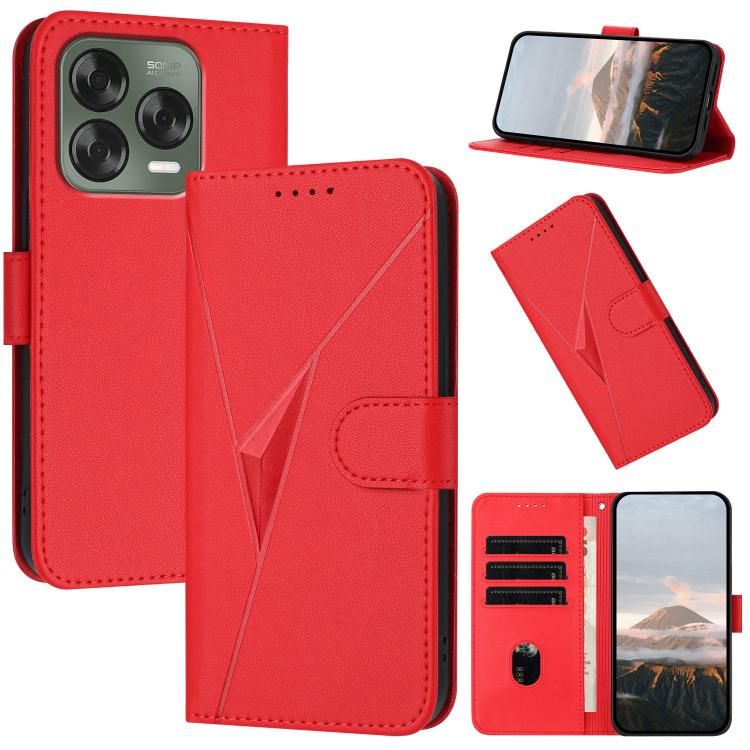 Triangle Pattern Buckle Clasp Leather Phone Case, For ZTE Kantan Sumaho 4 A402ZT, For ZTE Voyage 40, For ZTE Fresh 50, For ZTE Voyage 41 5G, For ZTE Blade A35e 4G, For ZTE Blade A35e Brazil, For ZTE Blade A35e Global, For ZTE nubia Music 2             ...