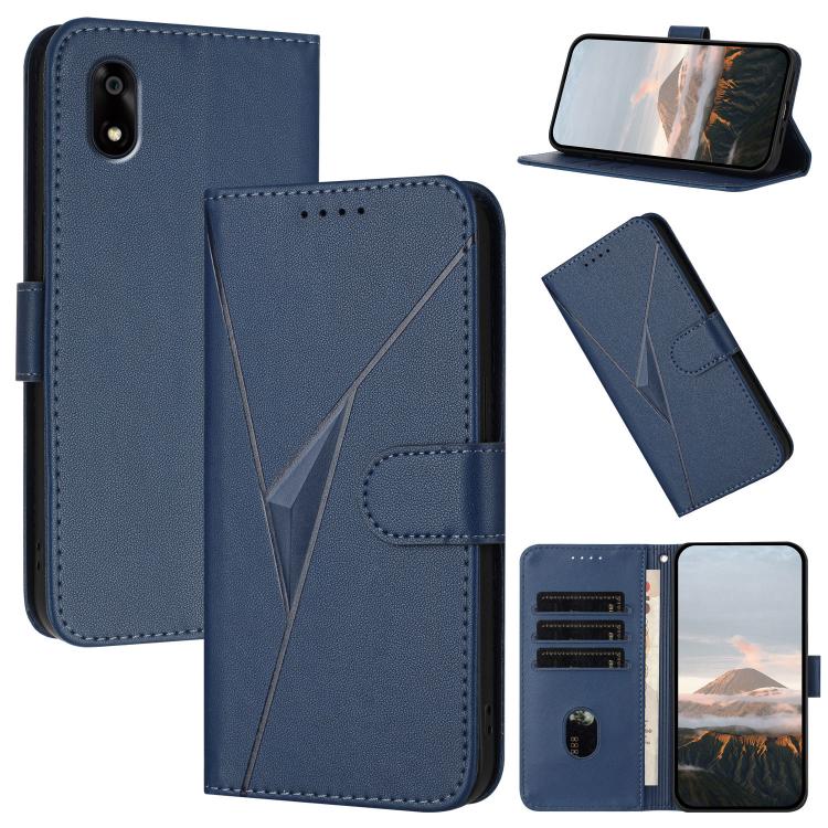 Triangle Pattern Buckle Clasp Leather Phone Case, For ZTE Kantan Sumaho 4 A402ZT, For ZTE Voyage 40, For ZTE Fresh 50, For ZTE Voyage 41 5G, For ZTE Blade A35e 4G, For ZTE Blade A35e Brazil, For ZTE Blade A35e Global, For ZTE nubia Music 2             ...