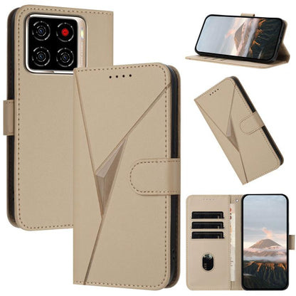Triangle Pattern Buckle Clasp Leather Phone Case, For ZTE nubia Air Pro 5G, For ZTE nubia Neo 5 Pro 5G, For ZTE nubia Neo 5 5G, For ZTE nubia Neo 5 GT 5G, For ZTE Blade V80 Vita, For ZTE nubia V80 Max, For ZTE Blade A56 Pro, For ZTE Blade A76 5G       ...