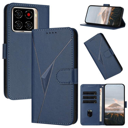 Triangle Pattern Buckle Clasp Leather Phone Case, For ZTE nubia Air Pro 5G, For ZTE nubia Neo 5 Pro 5G, For ZTE nubia Neo 5 5G, For ZTE nubia Neo 5 GT 5G, For ZTE Blade V80 Vita, For ZTE nubia V80 Max, For ZTE Blade A56 Pro, For ZTE Blade A76 5G       ...