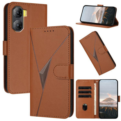 Triangle Pattern Buckle Clasp Leather Phone Case, For ZTE nubia Air Pro 5G, For ZTE nubia Neo 5 Pro 5G, For ZTE nubia Neo 5 5G, For ZTE nubia Neo 5 GT 5G, For ZTE Blade V80 Vita, For ZTE nubia V80 Max, For ZTE Blade A56 Pro, For ZTE Blade A76 5G       ...