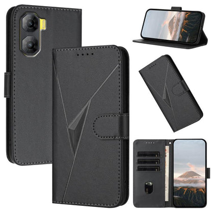 Triangle Pattern Buckle Clasp Leather Phone Case, For ZTE nubia Air Pro 5G, For ZTE nubia Neo 5 Pro 5G, For ZTE nubia Neo 5 5G, For ZTE nubia Neo 5 GT 5G, For ZTE Blade V80 Vita, For ZTE nubia V80 Max, For ZTE Blade A56 Pro, For ZTE Blade A76 5G       ...