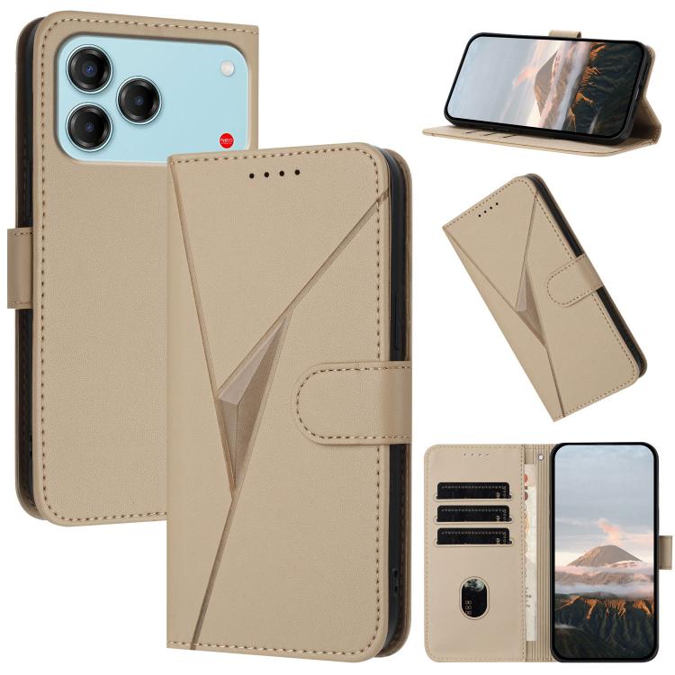 Triangle Pattern Buckle Clasp Leather Phone Case, For ZTE nubia Air Pro 5G, For ZTE nubia Neo 5 Pro 5G, For ZTE nubia Neo 5 5G, For ZTE nubia Neo 5 GT 5G, For ZTE Blade V80 Vita, For ZTE nubia V80 Max, For ZTE Blade A56 Pro, For ZTE Blade A76 5G       ...