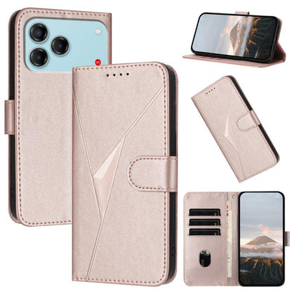 Triangle Pattern Buckle Clasp Leather Phone Case, For ZTE nubia Air Pro 5G, For ZTE nubia Neo 5 Pro 5G, For ZTE nubia Neo 5 5G, For ZTE nubia Neo 5 GT 5G, For ZTE Blade V80 Vita, For ZTE nubia V80 Max, For ZTE Blade A56 Pro, For ZTE Blade A76 5G       ...