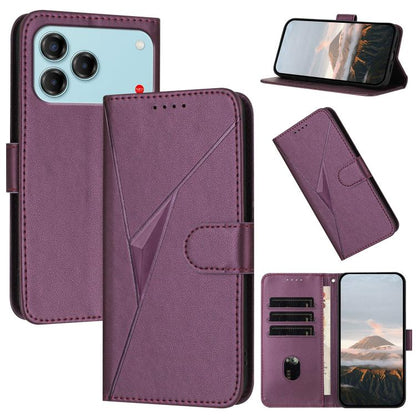 Triangle Pattern Buckle Clasp Leather Phone Case, For ZTE nubia Air Pro 5G, For ZTE nubia Neo 5 Pro 5G, For ZTE nubia Neo 5 5G, For ZTE nubia Neo 5 GT 5G, For ZTE Blade V80 Vita, For ZTE nubia V80 Max, For ZTE Blade A56 Pro, For ZTE Blade A76 5G       ...