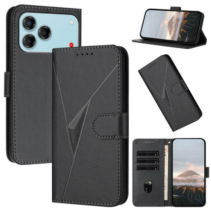Triangle Pattern Buckle Clasp Leather Phone Case, For ZTE nubia Air Pro 5G, For ZTE nubia Neo 5 Pro 5G, For ZTE nubia Neo 5 5G, For ZTE nubia Neo 5 GT 5G, For ZTE Blade V80 Vita, For ZTE nubia V80 Max, For ZTE Blade A56 Pro, For ZTE Blade A76 5G       ...