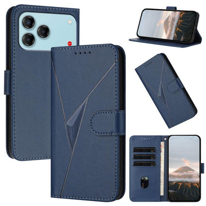 Triangle Pattern Buckle Clasp Leather Phone Case, For ZTE nubia Air Pro 5G, For ZTE nubia Neo 5 Pro 5G, For ZTE nubia Neo 5 5G, For ZTE nubia Neo 5 GT 5G, For ZTE Blade V80 Vita, For ZTE nubia V80 Max, For ZTE Blade A56 Pro, For ZTE Blade A76 5G       ...