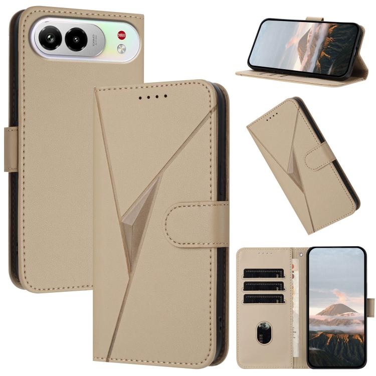 Triangle Pattern Buckle Clasp Leather Phone Case, For ZTE nubia Air Pro 5G, For ZTE nubia Neo 5 Pro 5G, For ZTE nubia Neo 5 5G, For ZTE nubia Neo 5 GT 5G, For ZTE Blade V80 Vita, For ZTE nubia V80 Max, For ZTE Blade A56 Pro, For ZTE Blade A76 5G       ...
