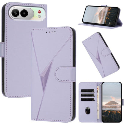 Triangle Pattern Buckle Clasp Leather Phone Case, For ZTE nubia Air Pro 5G, For ZTE nubia Neo 5 Pro 5G, For ZTE nubia Neo 5 5G, For ZTE nubia Neo 5 GT 5G, For ZTE Blade V80 Vita, For ZTE nubia V80 Max, For ZTE Blade A56 Pro, For ZTE Blade A76 5G       ...