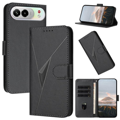 Triangle Pattern Buckle Clasp Leather Phone Case, For ZTE nubia Air Pro 5G, For ZTE nubia Neo 5 Pro 5G, For ZTE nubia Neo 5 5G, For ZTE nubia Neo 5 GT 5G, For ZTE Blade V80 Vita, For ZTE nubia V80 Max, For ZTE Blade A56 Pro, For ZTE Blade A76 5G       ...
