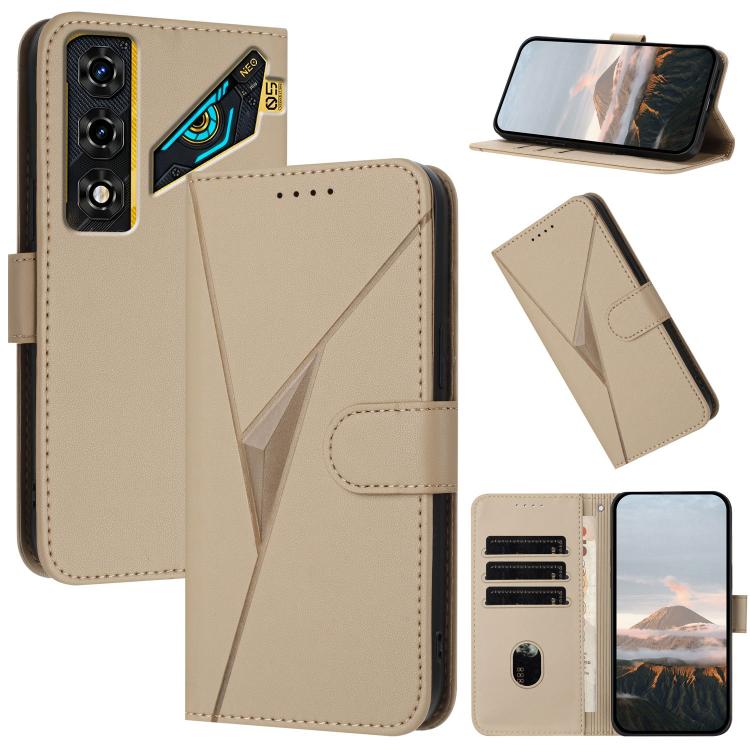 Triangle Pattern Buckle Clasp Leather Phone Case, For ZTE nubia Air Pro 5G, For ZTE nubia Neo 5 Pro 5G, For ZTE nubia Neo 5 5G, For ZTE nubia Neo 5 GT 5G, For ZTE Blade V80 Vita, For ZTE nubia V80 Max, For ZTE Blade A56 Pro, For ZTE Blade A76 5G       ...