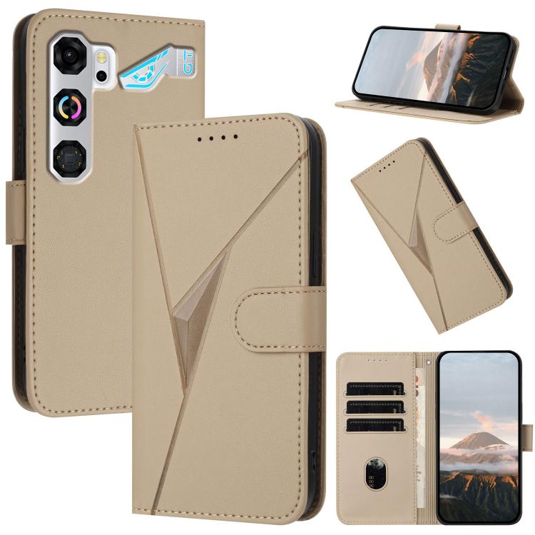Triangle Pattern Buckle Clasp Leather Phone Case, For ZTE nubia Air Pro 5G, For ZTE nubia Neo 5 Pro 5G, For ZTE nubia Neo 5 5G, For ZTE nubia Neo 5 GT 5G, For ZTE Blade V80 Vita, For ZTE nubia V80 Max, For ZTE Blade A56 Pro, For ZTE Blade A76 5G       ...