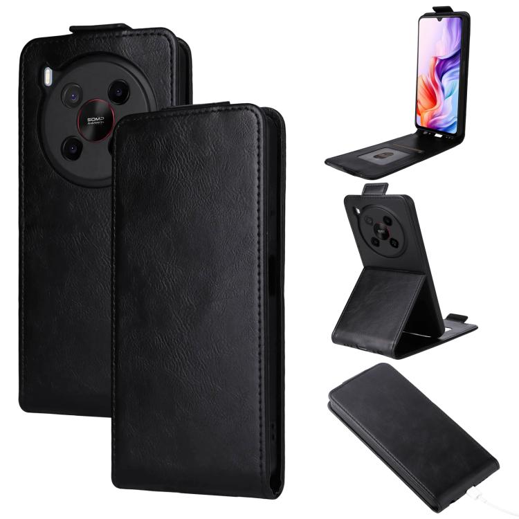 Magnetic Vertical Flip Leather Phone Case with Buckle, For ZTE Blade A35e Z2466, For ZTE nubia Neo 3 GT 5G, For ZTE nubia Focus 2 Ultra 5G, For ZTE nubia Focus 2 5G, For ZTE nubia Music 2, For ZTE Blade V70 Max, For ZTE nubia Neo 2