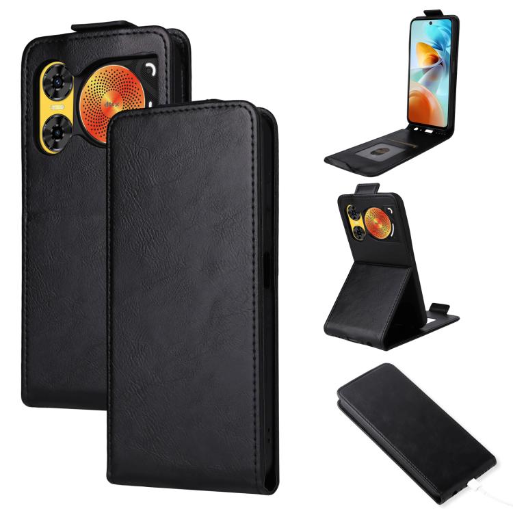 Magnetic Vertical Flip Leather Phone Case with Buckle, For ZTE Blade A35e Z2466, For ZTE nubia Neo 3 GT 5G, For ZTE nubia Focus 2 Ultra 5G, For ZTE nubia Focus 2 5G, For ZTE nubia Music 2, For ZTE Blade V70 Max, For ZTE nubia Neo 2