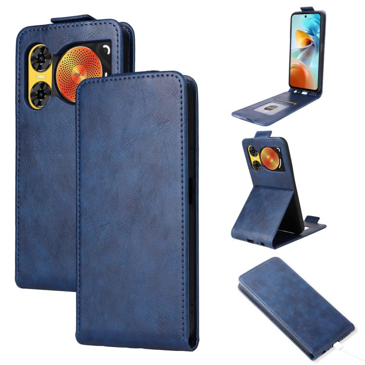 Magnetic Vertical Flip Leather Phone Case with Buckle, For ZTE Blade A35e Z2466, For ZTE nubia Neo 3 GT 5G, For ZTE nubia Focus 2 Ultra 5G, For ZTE nubia Focus 2 5G, For ZTE nubia Music 2, For ZTE Blade V70 Max, For ZTE nubia Neo 2