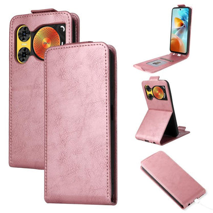 Magnetic Vertical Flip Leather Phone Case with Buckle, For ZTE Blade A35e Z2466, For ZTE nubia Neo 3 GT 5G, For ZTE nubia Focus 2 Ultra 5G, For ZTE nubia Focus 2 5G, For ZTE nubia Music 2, For ZTE Blade V70 Max, For ZTE nubia Neo 2