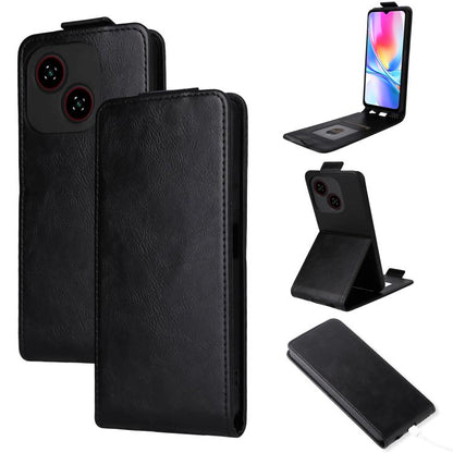 Magnetic Vertical Flip Leather Phone Case with Buckle, For ZTE Blade A35e Z2466, For ZTE nubia Neo 3 GT 5G, For ZTE nubia Focus 2 Ultra 5G, For ZTE nubia Focus 2 5G, For ZTE nubia Music 2, For ZTE Blade V70 Max, For ZTE nubia Neo 2