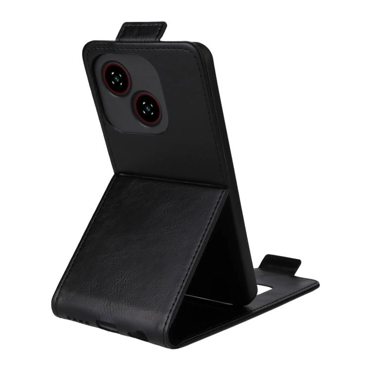Magnetic Vertical Flip Leather Phone Case with Buckle, For ZTE Blade A35e Z2466, For ZTE nubia Neo 3 GT 5G, For ZTE nubia Focus 2 Ultra 5G, For ZTE nubia Focus 2 5G, For ZTE nubia Music 2, For ZTE Blade V70 Max, For ZTE nubia Neo 2