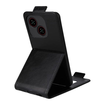 Magnetic Vertical Flip Leather Phone Case with Buckle, For ZTE Blade A35e Z2466, For ZTE nubia Neo 3 GT 5G, For ZTE nubia Focus 2 Ultra 5G, For ZTE nubia Focus 2 5G, For ZTE nubia Music 2, For ZTE Blade V70 Max, For ZTE nubia Neo 2