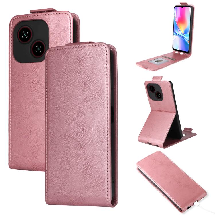 Magnetic Vertical Flip Leather Phone Case with Buckle, For ZTE Blade A35e Z2466, For ZTE nubia Neo 3 GT 5G, For ZTE nubia Focus 2 Ultra 5G, For ZTE nubia Focus 2 5G, For ZTE nubia Music 2, For ZTE Blade V70 Max, For ZTE nubia Neo 2