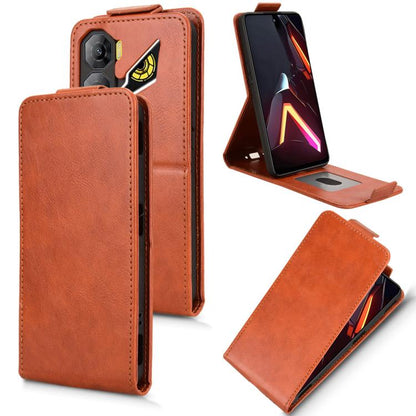 Magnetic Vertical Flip Leather Phone Case with Buckle, For ZTE nubia A57 4G, For ZTE nubia Air Pro 5G, For ZTE Kantan Sumaho5 A601ZT, For ZTE nubia Neo 5 Pro 5G, For ZTE nubia Neo 5 5G, For ZTE nubia Neo 5 GT 5G, For ZTE Optus X Value 5G               ...