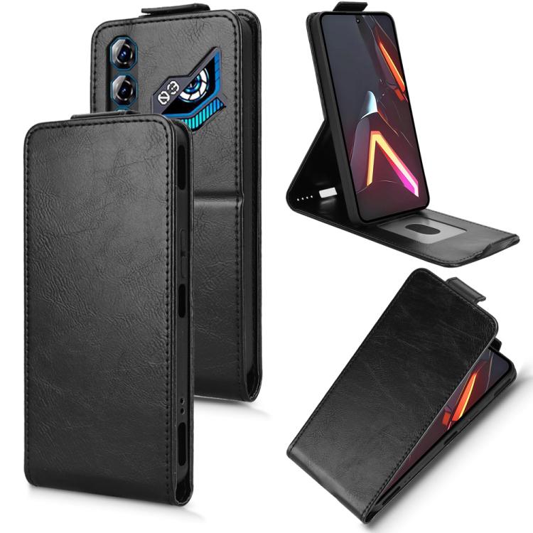Magnetic Vertical Flip Leather Phone Case with Buckle, For ZTE Blade A35e Z2466, For ZTE nubia Neo 3 GT 5G, For ZTE nubia Focus 2 Ultra 5G, For ZTE nubia Focus 2 5G, For ZTE nubia Music 2, For ZTE Blade V70 Max, For ZTE nubia Neo 2