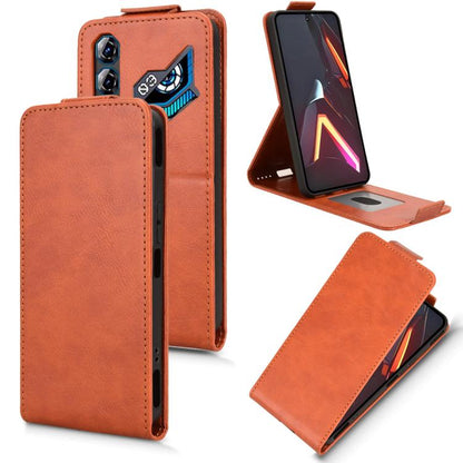 Magnetic Vertical Flip Leather Phone Case with Buckle, For ZTE Blade A35e Z2466, For ZTE nubia Neo 3 GT 5G, For ZTE nubia Focus 2 Ultra 5G, For ZTE nubia Focus 2 5G, For ZTE nubia Music 2, For ZTE Blade V70 Max, For ZTE nubia Neo 2