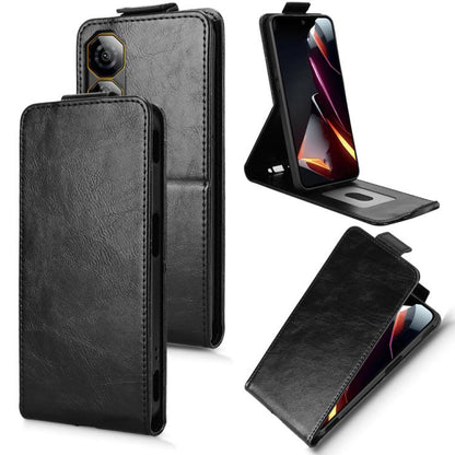 Magnetic Vertical Flip Leather Phone Case with Buckle, For ZTE Blade A35e Z2466, For ZTE nubia Neo 3 GT 5G, For ZTE nubia Focus 2 Ultra 5G, For ZTE nubia Focus 2 5G, For ZTE nubia Music 2, For ZTE Blade V70 Max, For ZTE nubia Neo 2