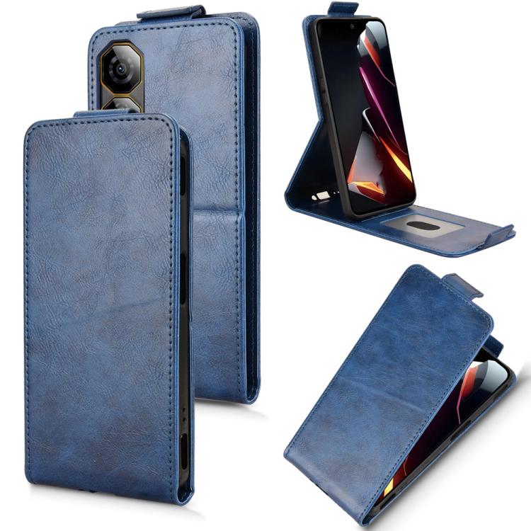 Magnetic Vertical Flip Leather Phone Case with Buckle, For ZTE Blade A35e Z2466, For ZTE nubia Neo 3 GT 5G, For ZTE nubia Focus 2 Ultra 5G, For ZTE nubia Focus 2 5G, For ZTE nubia Music 2, For ZTE Blade V70 Max, For ZTE nubia Neo 2