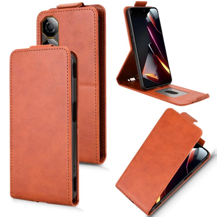 Magnetic Vertical Flip Leather Phone Case with Buckle, For ZTE Blade A35e Z2466, For ZTE nubia Neo 3 GT 5G, For ZTE nubia Focus 2 Ultra 5G, For ZTE nubia Focus 2 5G, For ZTE nubia Music 2, For ZTE Blade V70 Max, For ZTE nubia Neo 2