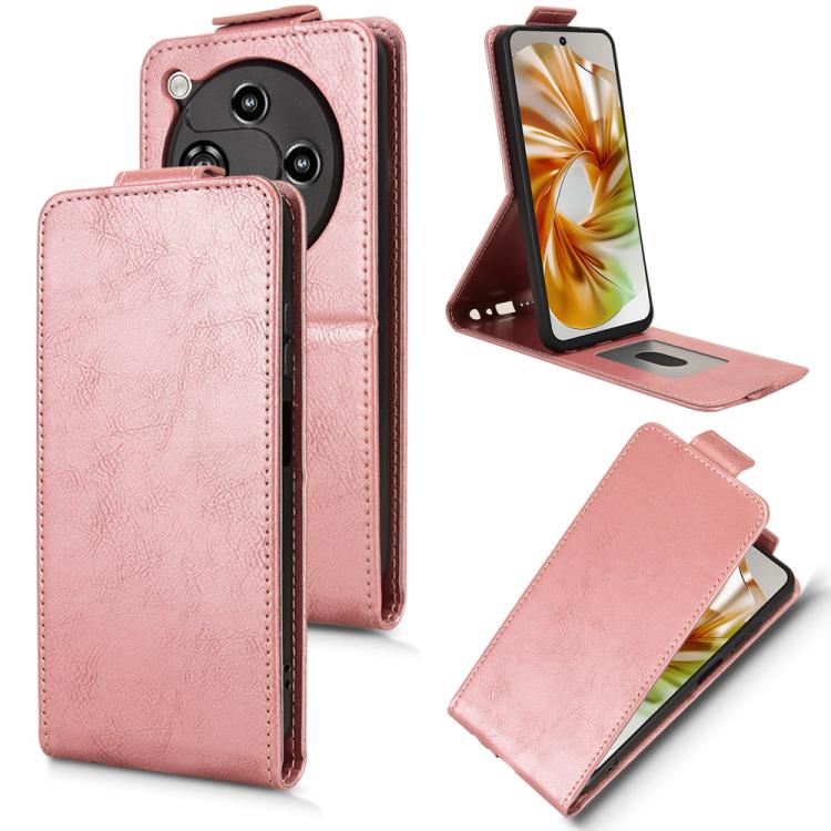 Magnetic Vertical Flip Leather Phone Case with Buckle, For ZTE Blade A35e Z2466, For ZTE nubia Neo 3 GT 5G, For ZTE nubia Focus 2 Ultra 5G, For ZTE nubia Focus 2 5G, For ZTE nubia Music 2, For ZTE Blade V70 Max, For ZTE nubia Neo 2