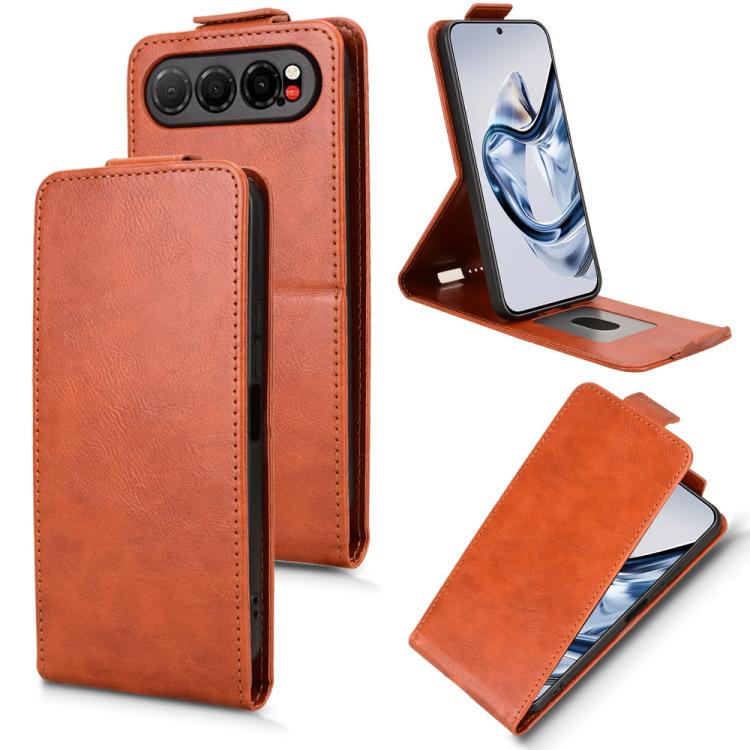 Magnetic Vertical Flip Leather Phone Case with Buckle, For ZTE nubia A57 4G, For ZTE nubia Air Pro 5G, For ZTE Kantan Sumaho5 A601ZT, For ZTE nubia Neo 5 Pro 5G, For ZTE nubia Neo 5 5G, For ZTE nubia Neo 5 GT 5G, For ZTE Optus X Value 5G               ...