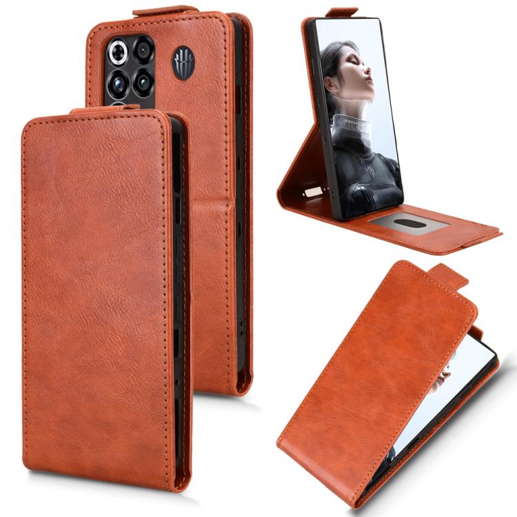 Magnetic Vertical Flip Leather Phone Case with Buckle, For ZTE nubia A57 4G, For ZTE nubia Air Pro 5G, For ZTE Kantan Sumaho5 A601ZT, For ZTE nubia Neo 5 Pro 5G, For ZTE nubia Neo 5 5G, For ZTE nubia Neo 5 GT 5G, For ZTE Optus X Value 5G               ...
