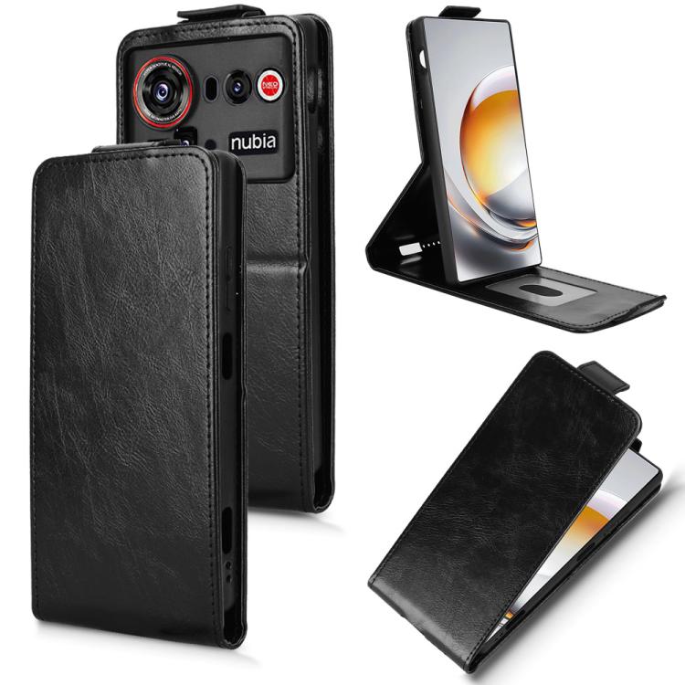 Magnetic Vertical Flip Leather Phone Case with Buckle, For ZTE nubia A57 4G, For ZTE nubia Air Pro 5G, For ZTE Kantan Sumaho5 A601ZT, For ZTE nubia Neo 5 Pro 5G, For ZTE nubia Neo 5 5G, For ZTE nubia Neo 5 GT 5G, For ZTE Optus X Value 5G               ...