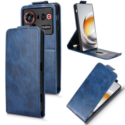 Magnetic Vertical Flip Leather Phone Case with Buckle, For ZTE nubia A57 4G, For ZTE nubia Air Pro 5G, For ZTE Kantan Sumaho5 A601ZT, For ZTE nubia Neo 5 Pro 5G, For ZTE nubia Neo 5 5G, For ZTE nubia Neo 5 GT 5G, For ZTE Optus X Value 5G               ...