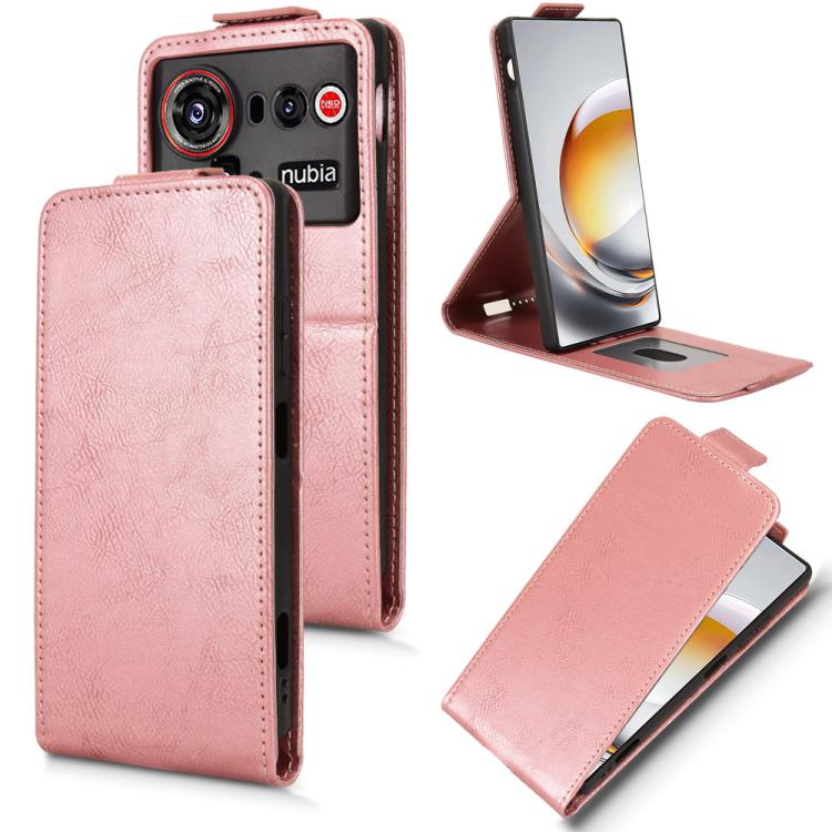 Magnetic Vertical Flip Leather Phone Case with Buckle, For ZTE nubia A57 4G, For ZTE nubia Air Pro 5G, For ZTE Kantan Sumaho5 A601ZT, For ZTE nubia Neo 5 Pro 5G, For ZTE nubia Neo 5 5G, For ZTE nubia Neo 5 GT 5G, For ZTE Optus X Value 5G               ...