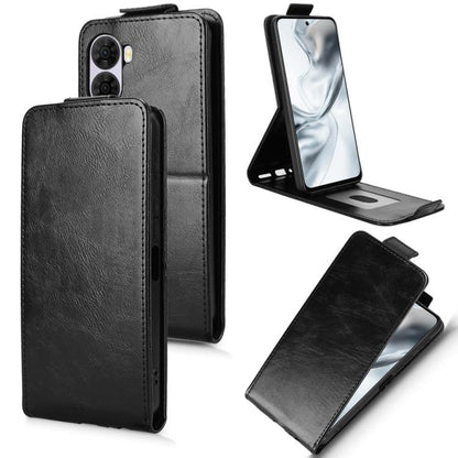 Magnetic Vertical Flip Leather Phone Case with Buckle, For ZTE nubia A57 4G, For ZTE nubia Air Pro 5G, For ZTE Kantan Sumaho5 A601ZT, For ZTE nubia Neo 5 Pro 5G, For ZTE nubia Neo 5 5G, For ZTE nubia Neo 5 GT 5G, For ZTE Optus X Value 5G               ...