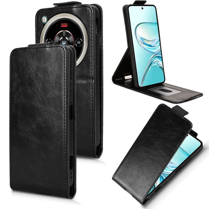 Magnetic Vertical Flip Leather Phone Case with Buckle, For ZTE Blade A35e Z2466, For ZTE nubia Neo 3 GT 5G, For ZTE nubia Focus 2 Ultra 5G, For ZTE nubia Focus 2 5G, For ZTE nubia Music 2, For ZTE Blade V70 Max, For ZTE nubia Neo 2