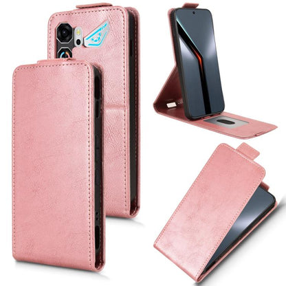 Magnetic Vertical Flip Leather Phone Case with Buckle, For ZTE nubia A57 4G, For ZTE nubia Air Pro 5G, For ZTE Kantan Sumaho5 A601ZT, For ZTE nubia Neo 5 Pro 5G, For ZTE nubia Neo 5 5G, For ZTE nubia Neo 5 GT 5G, For ZTE Optus X Value 5G               ...