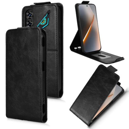 Magnetic Vertical Flip Leather Phone Case with Buckle, For ZTE nubia A57 4G, For ZTE nubia Air Pro 5G, For ZTE Kantan Sumaho5 A601ZT, For ZTE nubia Neo 5 Pro 5G, For ZTE nubia Neo 5 5G, For ZTE nubia Neo 5 GT 5G, For ZTE Optus X Value 5G               ...