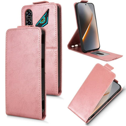 Magnetic Vertical Flip Leather Phone Case with Buckle, For ZTE nubia A57 4G, For ZTE nubia Air Pro 5G, For ZTE Kantan Sumaho5 A601ZT, For ZTE nubia Neo 5 Pro 5G, For ZTE nubia Neo 5 5G, For ZTE nubia Neo 5 GT 5G, For ZTE Optus X Value 5G               ...