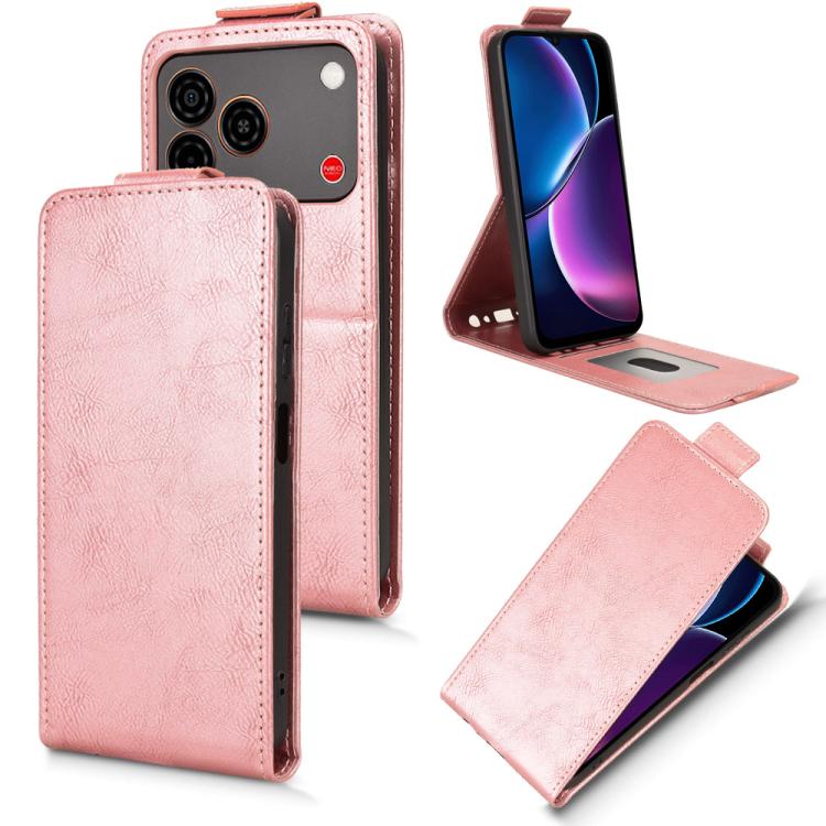 Magnetic Vertical Flip Leather Phone Case with Buckle, For ZTE nubia A57 4G, For ZTE nubia Air Pro 5G, For ZTE Kantan Sumaho5 A601ZT, For ZTE nubia Neo 5 Pro 5G, For ZTE nubia Neo 5 5G, For ZTE nubia Neo 5 GT 5G, For ZTE Optus X Value 5G               ...