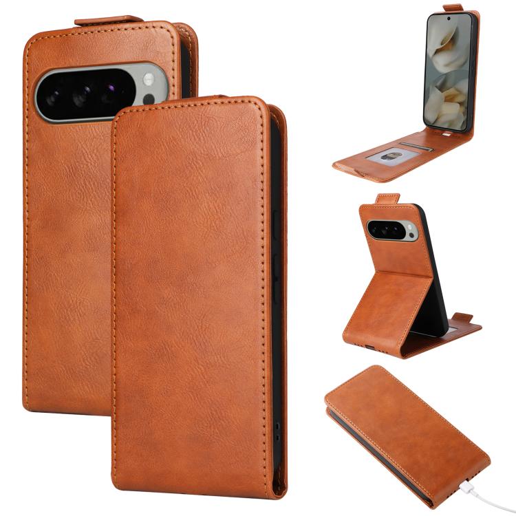 Magnetic Vertical Flip Leather Phone Case with Buckle, For Google Pixel 11 Pro XL, For Google Pixel 11 / 11 Pro, For Google Pixel 10 Pro XL 5G, For Google Pixel 10 5G / 10 Pro 5G
