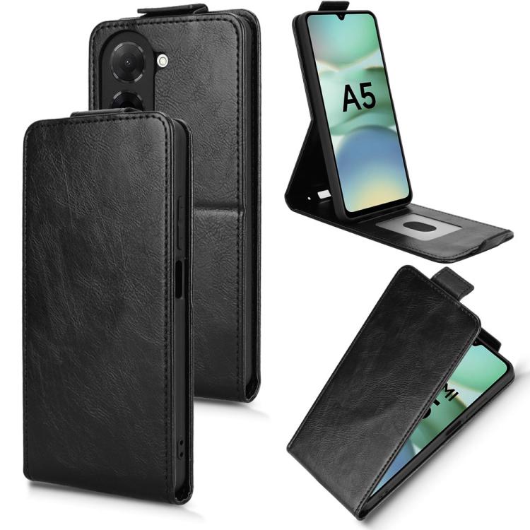 Magnetic Vertical Flip Leather Phone Case with Buckle, For Redmi Note 17 5G / 4G Global / 5G India 169.7mm, For Redmi 17C 5G, For Redmi 17 5G / 4G Global 170mm, For Redmi A7 Pro 171mm / Poco C85x 5G, For Redmi 15a 5G / R70 5G / R70m 5G                 ...
